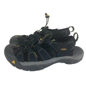 Keen Newport H2 Mens sz 11 Black Water Shoes Hiking Sport Sandals Waterproof
